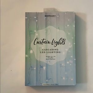 ⭐️⭐️Blue and green curtain lights